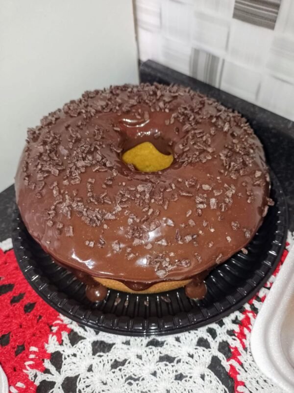 Bolo de Cenoura com Chocolate